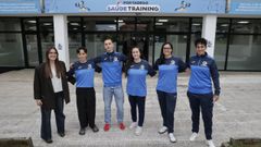 Equipo directivo y deportivo del nuevo centro Sa�de Training Port�dego