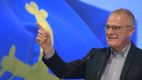 El candidato a la presidencia del Principado de Asturias por el PP, Diego Canga Fano