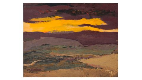 Paisaje de Picos de Joaqu�n Vaquero Palacios