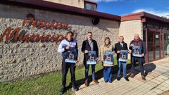 Alberto Pigueiras, David Rodr�guez, Dolores Garc�a Caram�s, Demetrio Salgueiro y Juan Carlos Bri�n presentaron el campeonato.