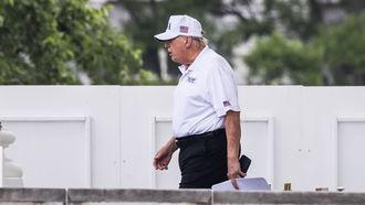 Trump inspecciona casi a diario las obras previstas para conmemorar el aniversario del pa�s el pr�ximo 4 de julio.