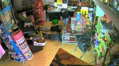 Imagen de la c�mara del establecimiento objeto del robo.