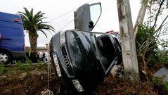 Reguero de accidentes de tr�fico en A Coru�a y comarca