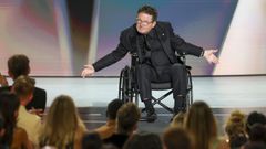 Michael Jo. Fox, en la gala