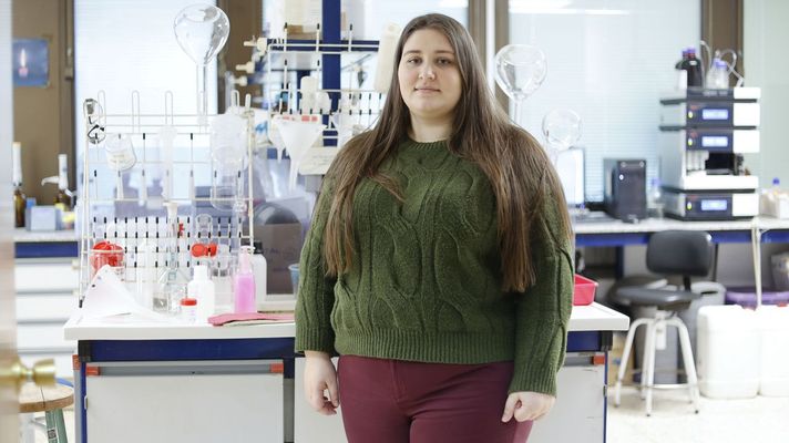 Ainoa M�guez se form� en la Escola Polit�cnica Superior, en donde trabaja como investigadora