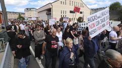 Movilizaci�n contra la planta el pasado mes de mayo 