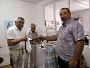 Los comuneros cedieron la carne de cachena a C�ritas. 