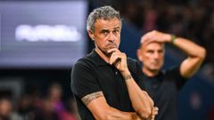 Luis Enrique.Luis Enrique, entrenador del PSG