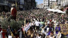 La bendici�n de ramos tuvo lugar en la Porta do Sol