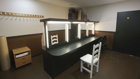 Camerinos del teatro