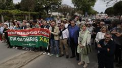 Protesta en Santa Cristina