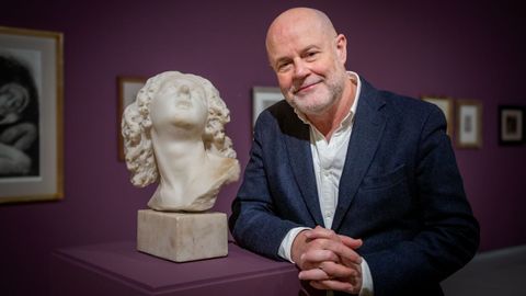 Xos� Manuel Bux�n, decano de la Facultade de Belas Artes na UVigo.