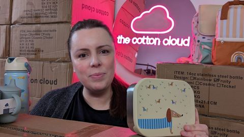 La ourensana Lara Carballo es la fundadora y diseadora creativa de la marca infantil alemana The Cotton Cloud