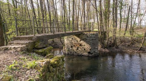 Puente sobre el Cabe en el campo de San Mateo, donde se celebra una popular romería el 21 de septiembre