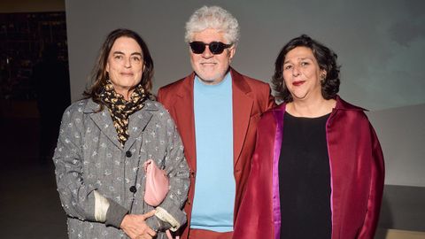 Maja Hoffmann, Pedro Almodvar e Isabela Mora