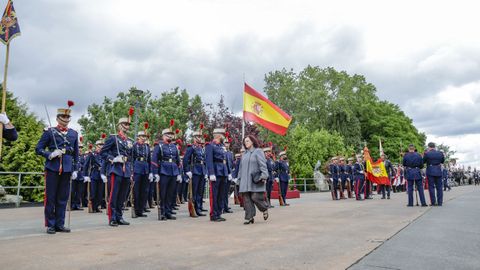 Jura de la bandera en Lugo