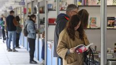 Imagen de la pasada edici�n de la Feira do Libro de Santiago