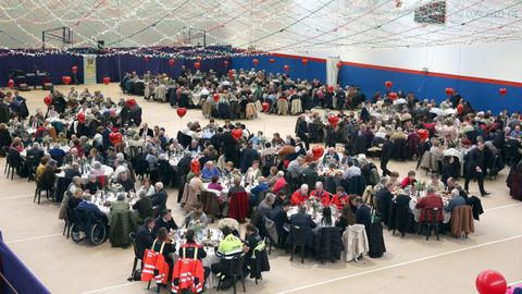 Imagen de la comida celebrada el pasado a�o, en la que estuvo presente Luis Planas, ministro de Agricultura, Pesca y Alimentaci�n.