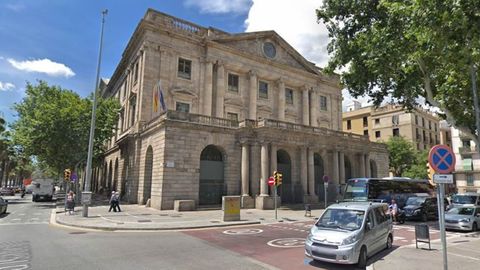 Edificio de la Llotja de Mar de Barcelona, sede del Consejo de Ministros del pr�ximo viernes