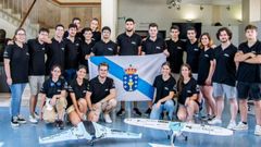 El grupo Aerotech de la Universidad de Vigo est� integrado por alumnos de aeroespacial e inform�tica del campus de Ourense