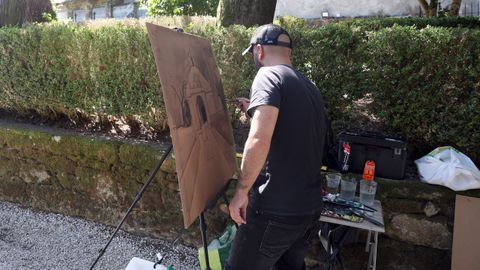 Concurso de pintura�al aire libre de Noia