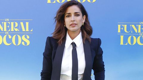 Inma Cuesta, durante la presentación de la comedia «Un funeral de locos»