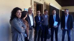 Los alcaldes del Suroccidente con el consejero de Presidencia, Guillermo Mart�nez