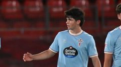 El canterano del Celta Anxo Rodr�guez, en un partido con el Fortuna.