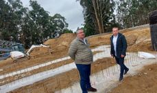 Membros do goberno local visitaron as obras