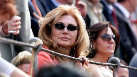 Roc�o Jurado en la plaza de toros de Las Ventas en Madrid en el 2001