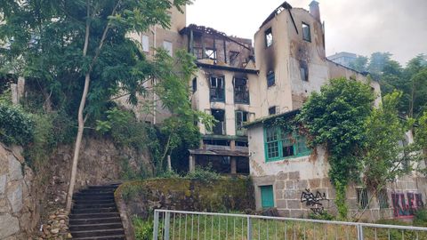 Incendio de la Casa de Ba�os de Ourense