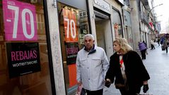 Empiezan las rebajas en Vigo