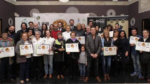Finalistas del primer campeonato del Mejor pote asturiano