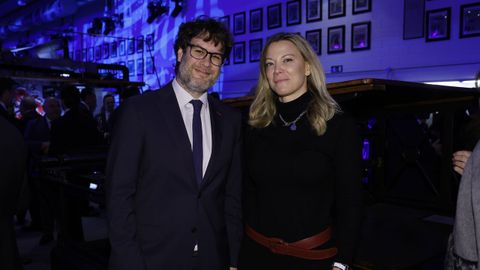 Gerardo Rodríguez, director de zona noroeste UFD-Naturgy, y María Giuseppina Biondi, directora general territorial de la zona noroeste de Endesa