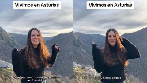 Imagen del video de Tiktok de @coral.explore.asturias