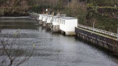El embalse de A Ribeira, hace unos d�as, al cien por cien de su capacidad