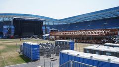 M�s de 500 trabajadores ultimaban este jueves los detalles para que todo est� a punto para este viernes