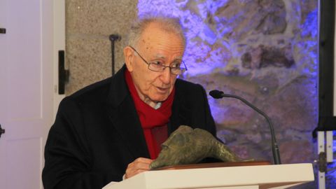 Xes�s Alonso Montero foi premiado no 2022 na XVI edici�n de Barbantia da Cultura