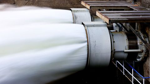Alviaderos del embalse de Eiras esta semana