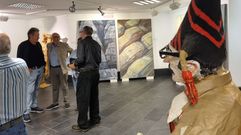 Exposición de Anxo Baranga na sala Abanca de O Barco.