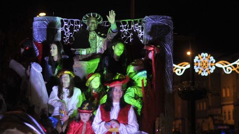 La cabalgata abarrot� las calles de Ferrol