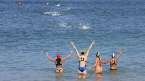 El Orz&aacute;n acogi&oacute; los Campeonato Galegos de Salvamento e Socorrismo.