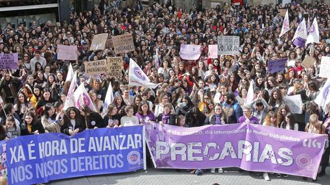 Manifestacin en Pontevedra.Manifestacin en Pontevedra