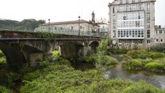 El ro Umia a su paso por Caldas
