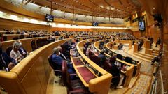Imagen de archivo de un pleno en el Senado