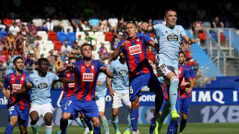 Eibar-Celta (2-0) el 29 de septiembre del 2019.