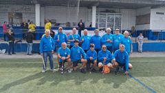 Participantes de la tercera jornada de la Liga Galega de Billarda en Cabana el pasado fin de semana