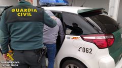 Foto de archivo de una detencin de la Guardia Civil