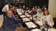Asistentes a la cena navide�a del PP, en el restaurante Manuel Bistr�