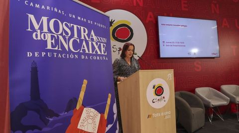 Sandra Insua, en su intervenci�n en Fitur 2025 